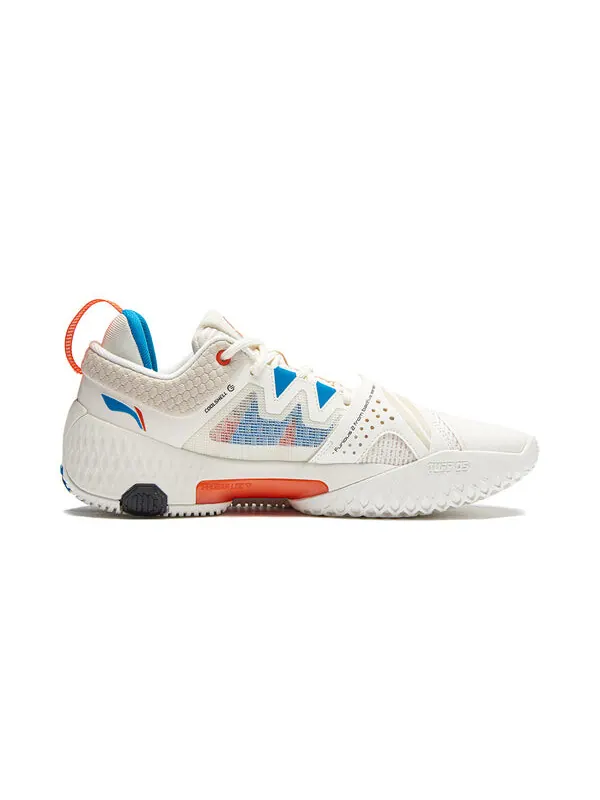 Кроссовки badfive furious 2 Li-Ning — изображение 2 из 4, бежевый/синий/оранжевый