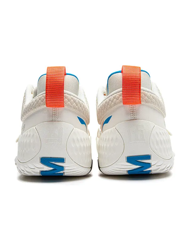Кроссовки badfive furious 2 Li-Ning — изображение 4 из 4, бежевый/синий/оранжевый