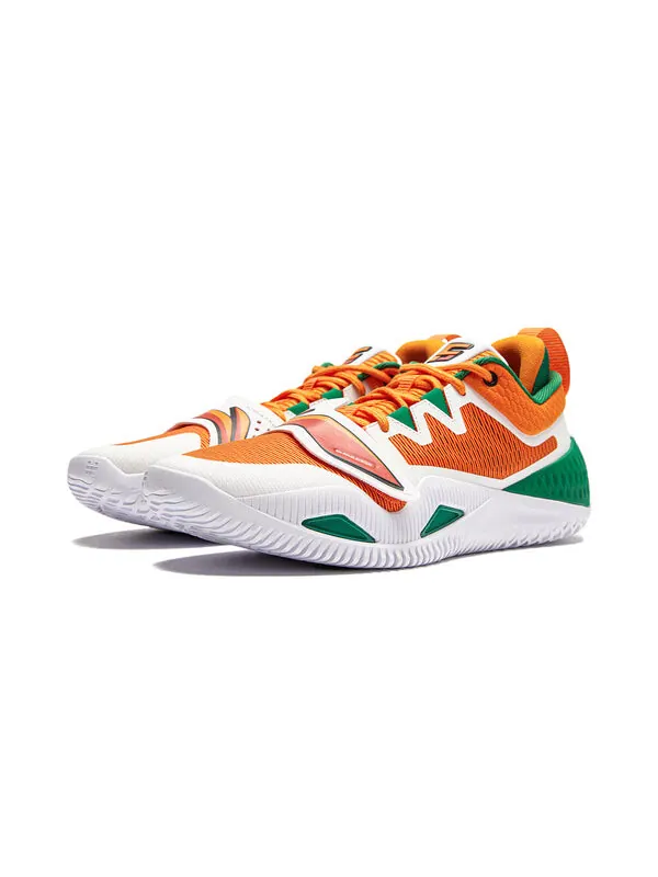 Кроссовки badfive furious 2 Li-Ning — изображение 3 из 4, белый/оранжевый/зеленый