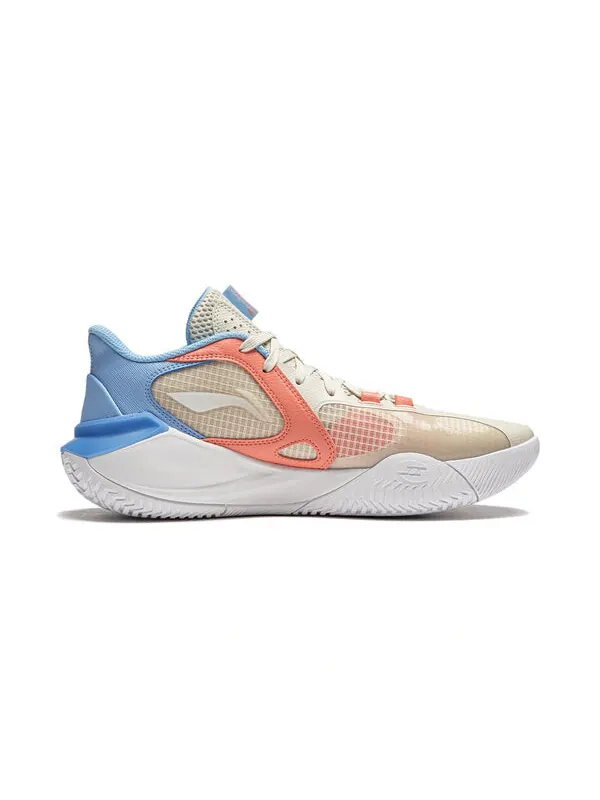 Кроссовки badfive storm 8 low 'white orange blue' Li-Ning — изображение 2 из 4, белый/оранжевый/синий