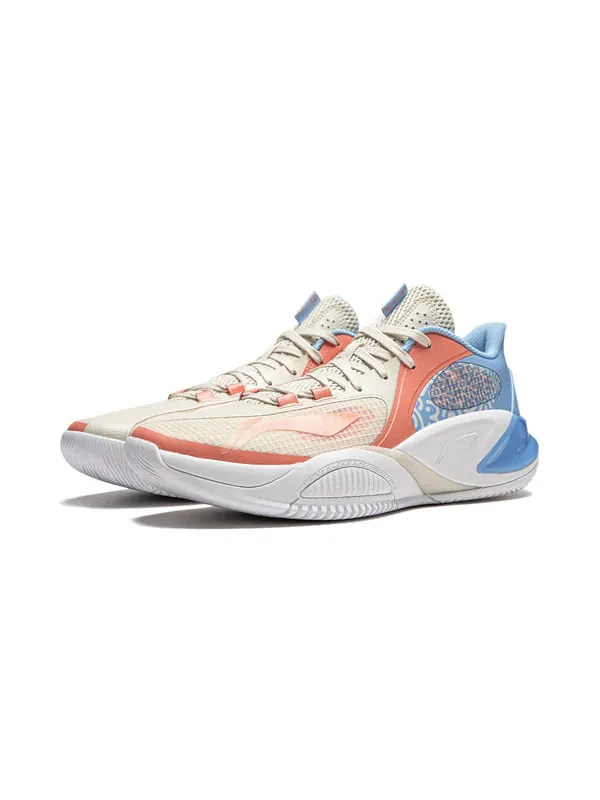Кроссовки badfive storm 8 low 'white orange blue' Li-Ning — изображение 3 из 4, белый/оранжевый/синий