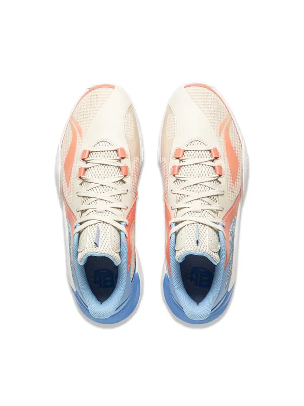 Кроссовки badfive storm 8 low 'white orange blue' Li-Ning — изображение 4 из 4, белый/оранжевый/синий