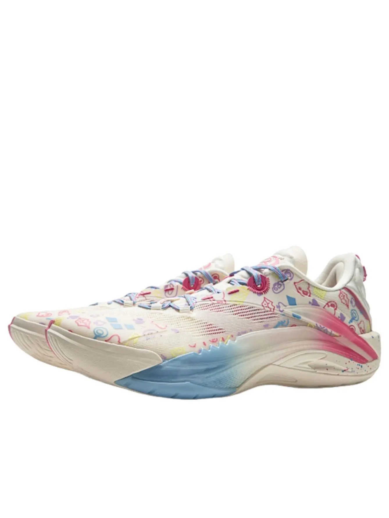 Li-Ning BadFive Sniper 1 Super 'Beige Multicolor' — изображение 2 из 6, бежевый/мульти