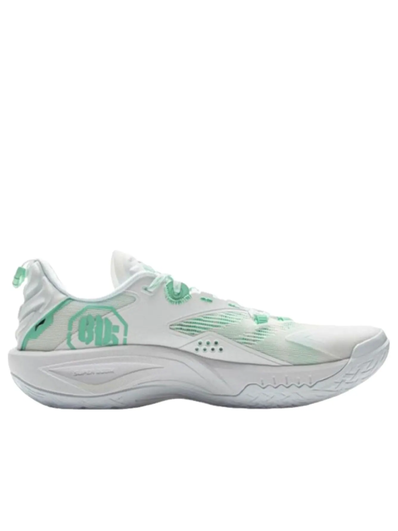 Li-Ning BadFive Sniper 1 Super 'White Green' — изображение 4 из 4, белый/зеленый