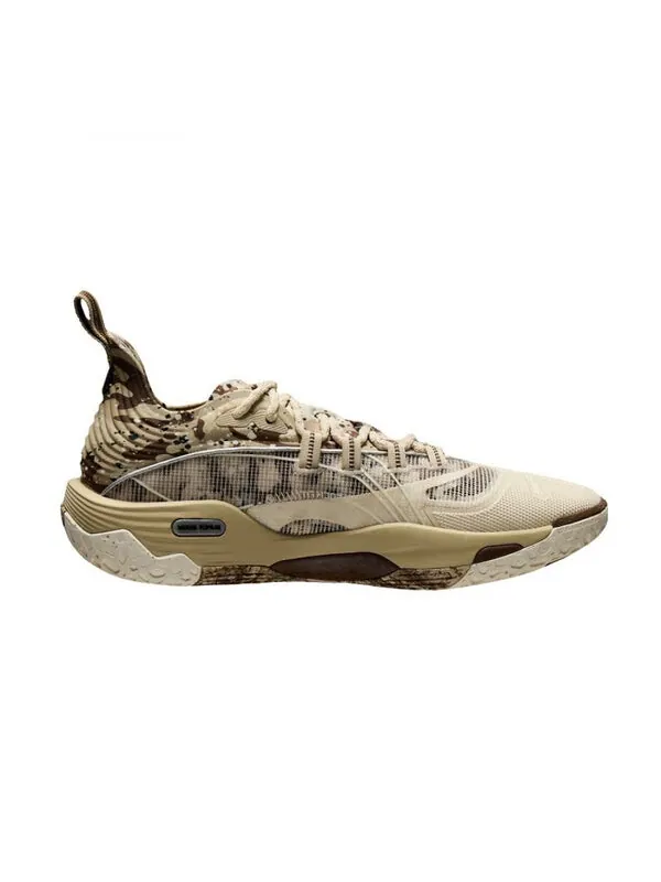 Кроссовки badfive chasing hunting 1 super Li-Ning — изображение 2 из 4, хаки/черный/белый