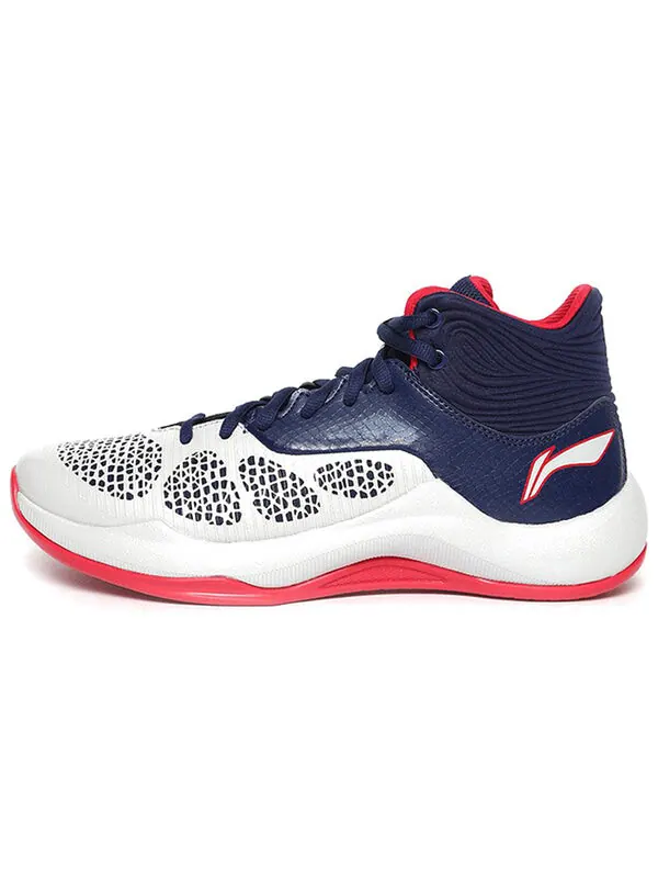 Кроссовки соник 5 тд Li-Ning — изображение 2 из 4, белый/синий/красный