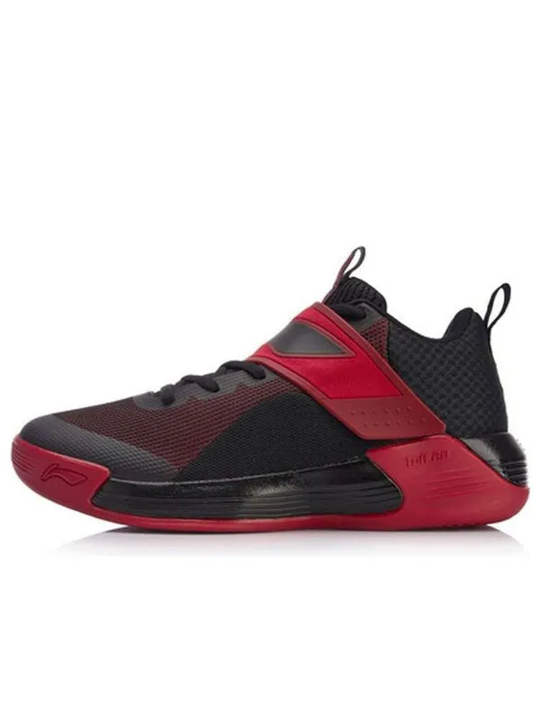 Кроссовки ю шуай 12 Li-Ning — изображение 1 из 4, черный/красный