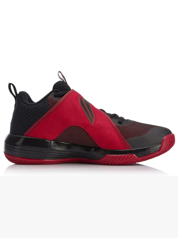 Кроссовки ю шуай 12 Li-Ning — изображение 2 из 4, черный/красный