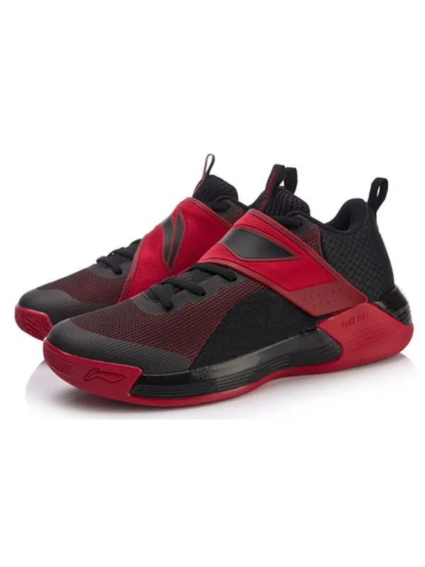 Кроссовки ю шуай 12 Li-Ning — изображение 3 из 4, черный/красный