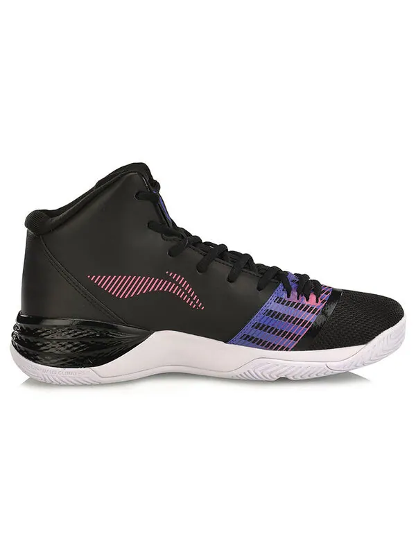 Кроссовки шторм 3 высокие Li-Ning — изображение 3 из 4, черный/фиолетовый