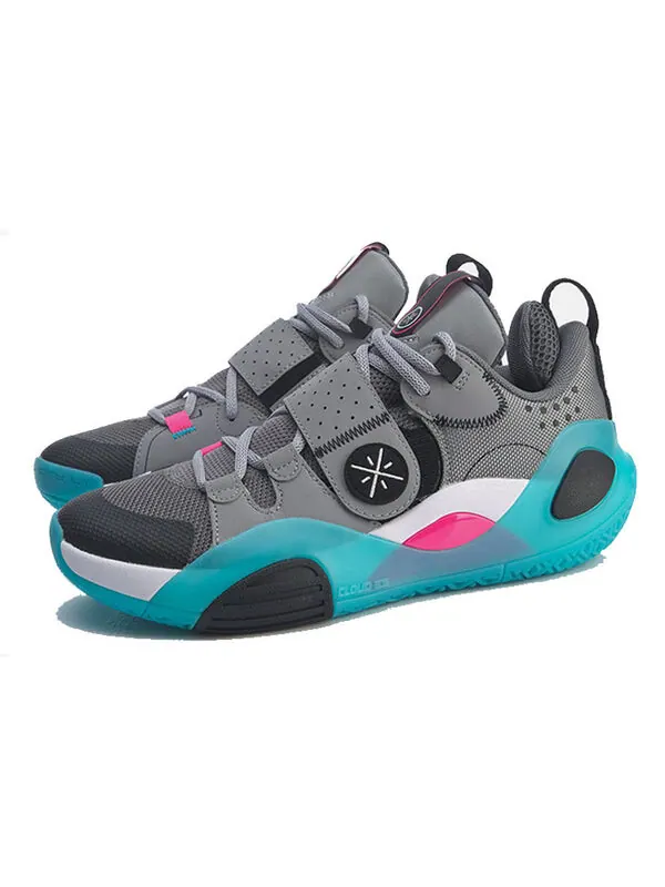 Кроссовки Wade All City 8 Li-Ning — изображение 3 из 4, белый/черный/серый