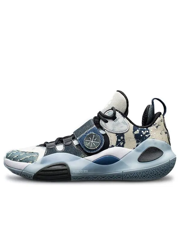 Кроссовки Wade All City 8 Li-Ning — изображение 1 из 2, белый/синий