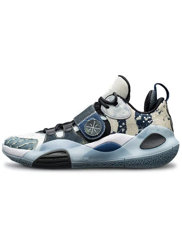 Кроссовки Wade All City 8 Li-Ning — изображение 2 из 2, белый/синий