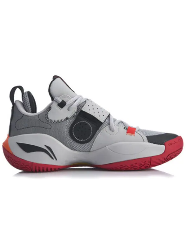 Кроссовки Wade All City 8 Li-Ning — изображение 2 из 4, серый/оранжевый