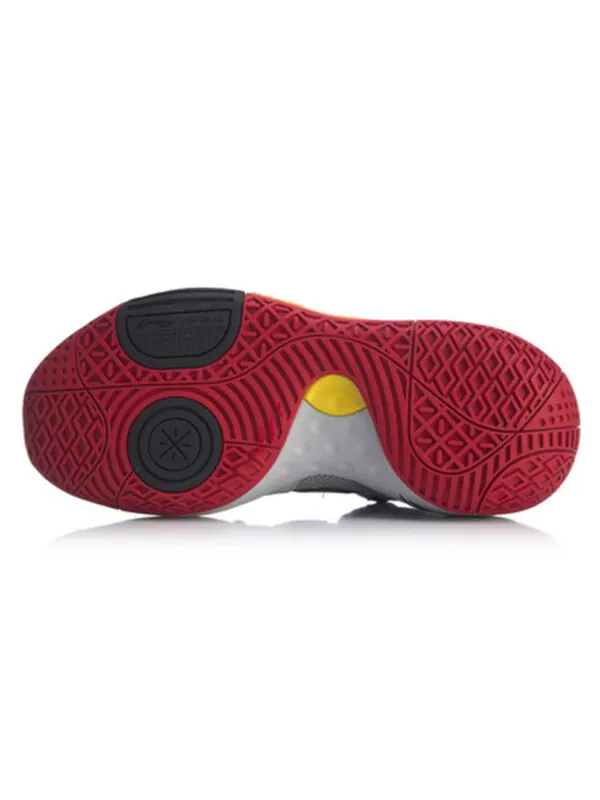 Кроссовки Wade All City 8 Li-Ning — изображение 4 из 4, серый/оранжевый