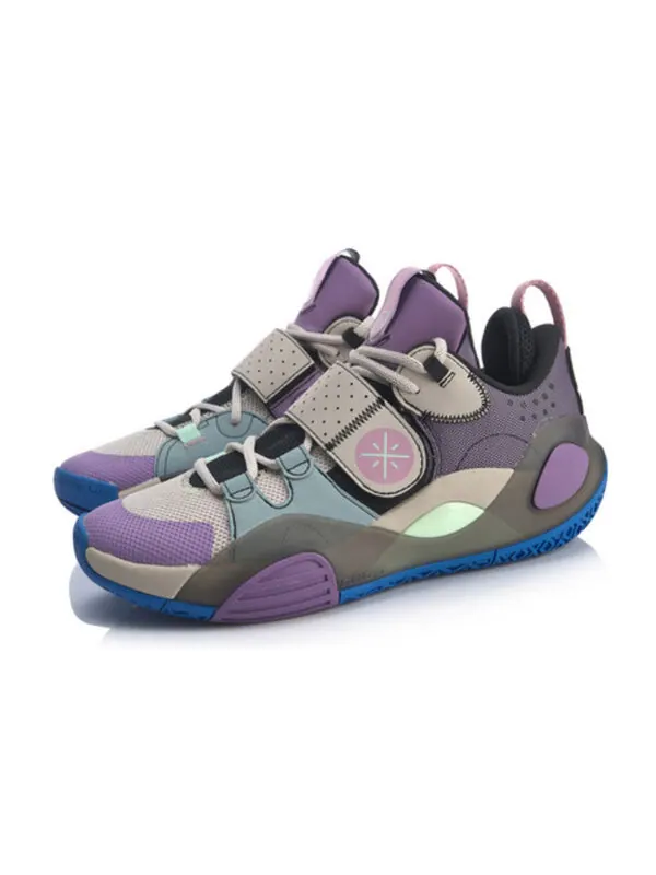 Кроссовки Wade All City 8 Li-Ning — изображение 3 из 4, фиолетовый