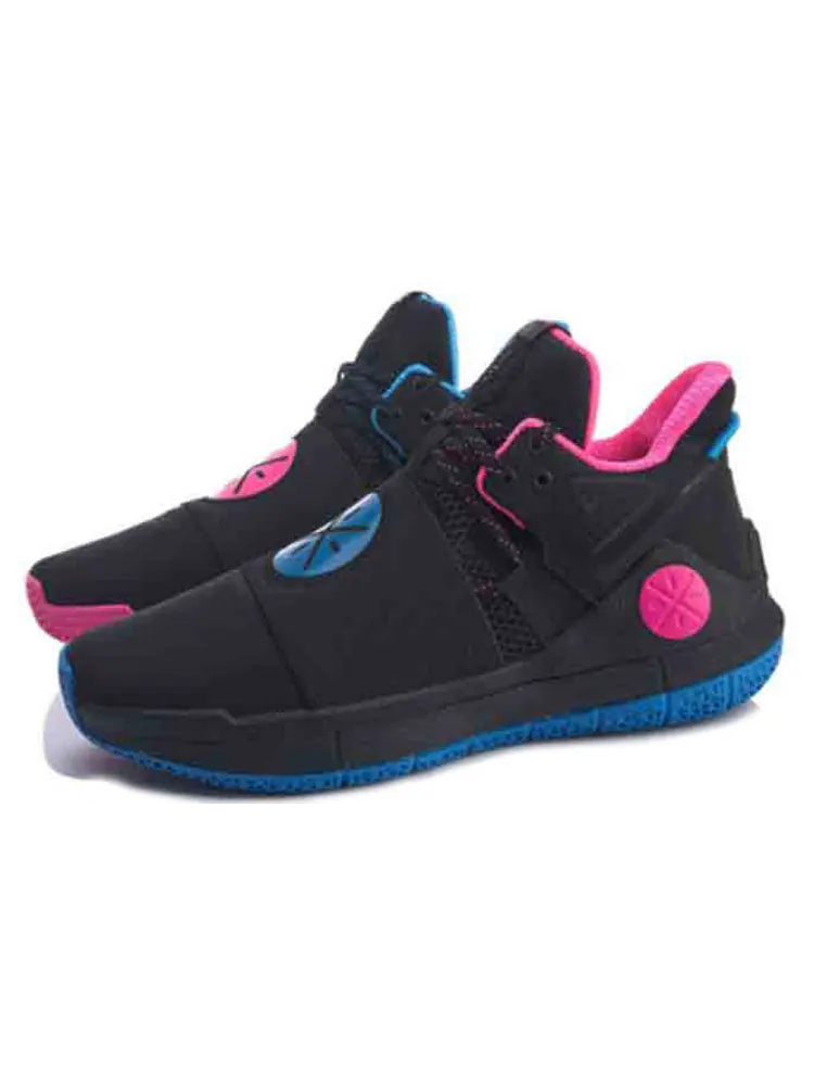 Кроссовки Li-Ning Wade Shadow The Sixth Man 'Black Pink' — изображение 3 из 4, черный