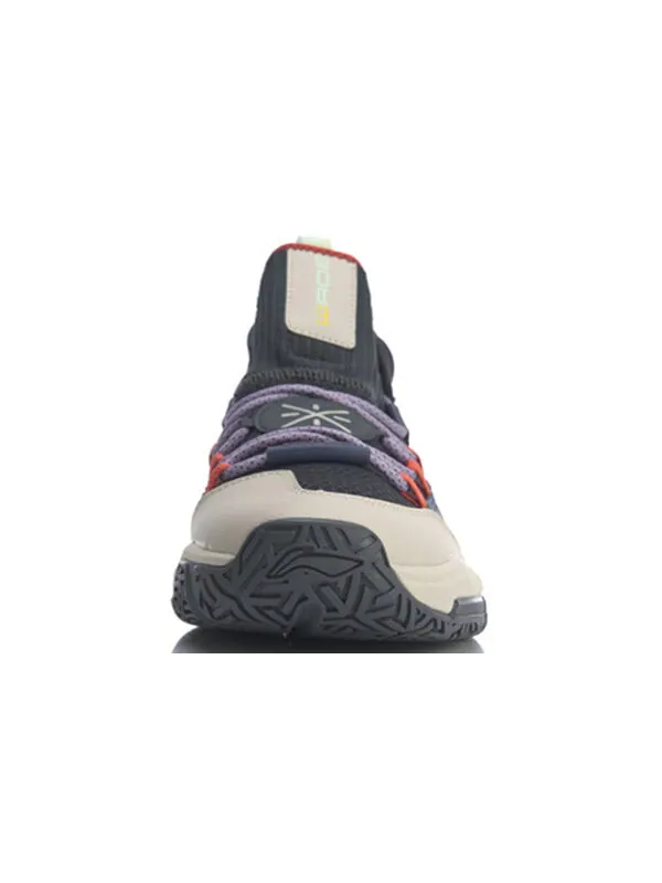 Кроссовки на каждый день 5 средний верх Li-Ning — изображение 4 из 4, черный/синий/серый
