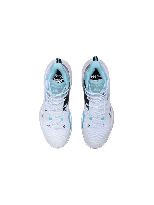 Кроссовки мощность 7 Li-Ning — изображение 4 из 4, белый/черный/синий