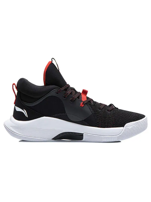 Кроссовки глушитель cj mccollum Li-Ning — изображение 2 из 4, черный/красный