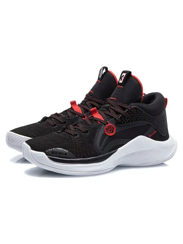 Кроссовки глушитель cj mccollum Li-Ning — изображение 3 из 4, черный/красный