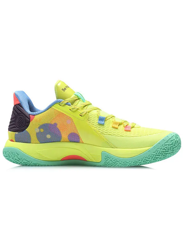 Кроссовки блиц 7 Li-Ning — изображение 2 из 4, желтый/зеленый