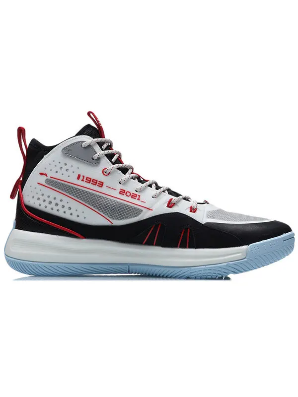 Кроссовки 937 Li-Ning — изображение 3 из 4, белый/черный/красный