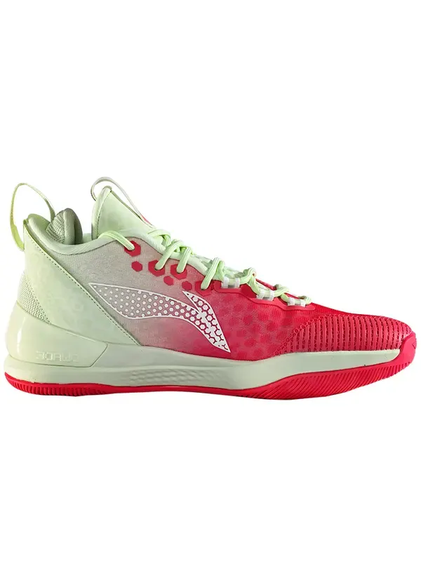 Кроссовки wade shadow 1 Li-Ning — изображение 2 из 4, красный/зеленый