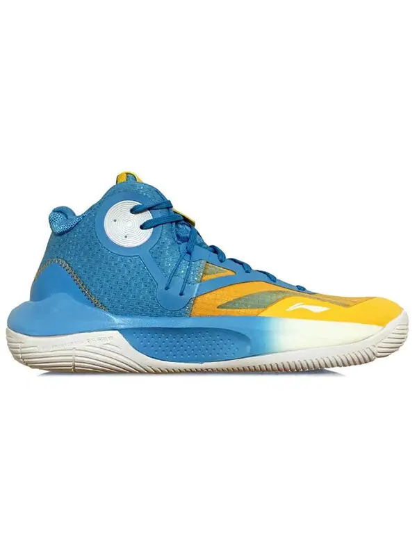 Кроссовки sonic 9 team Li-Ning — изображение 2 из 4, синий/желтый