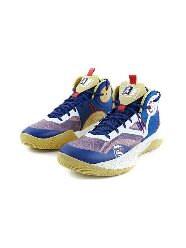 Кроссовки 9 team large износостойкая pe версия Li-Ning — изображение 4 из 4, синий