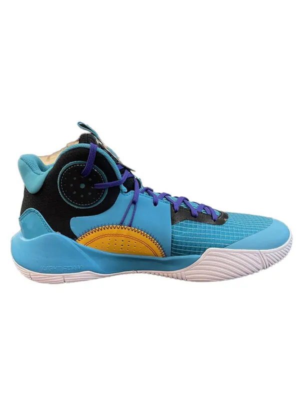 Кроссовки td team mid Li-Ning — изображение 2 из 4, синий/черный/желтый