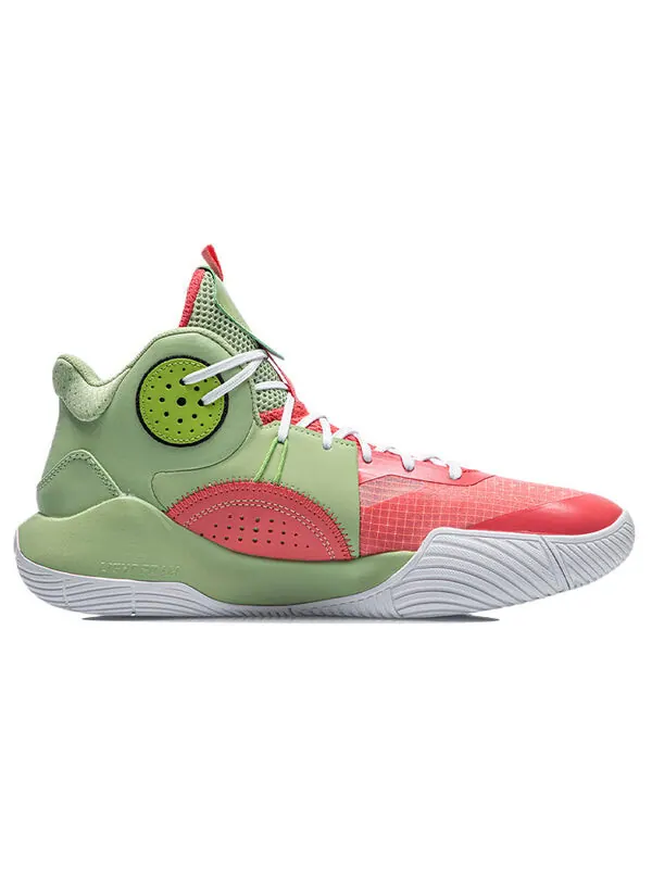 Кроссовки sonic 9 team Li-Ning — изображение 2 из 4, красный/зеленый