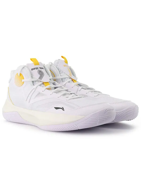 Кроссовки sonic 9 team Li-Ning — изображение 3 из 4, белый/желтый