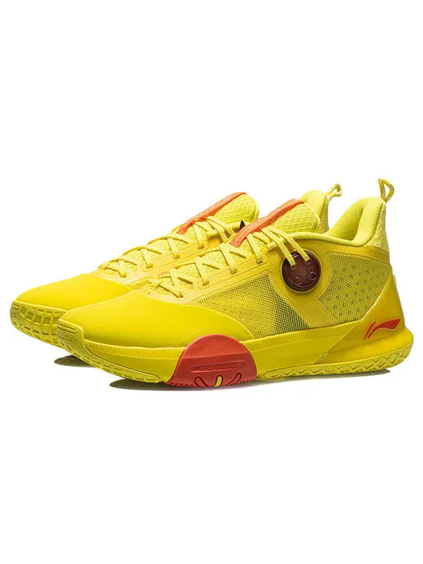 Кроссовки бродят весь день 6 v1 Li-Ning — изображение 4 из 4, желтый красный