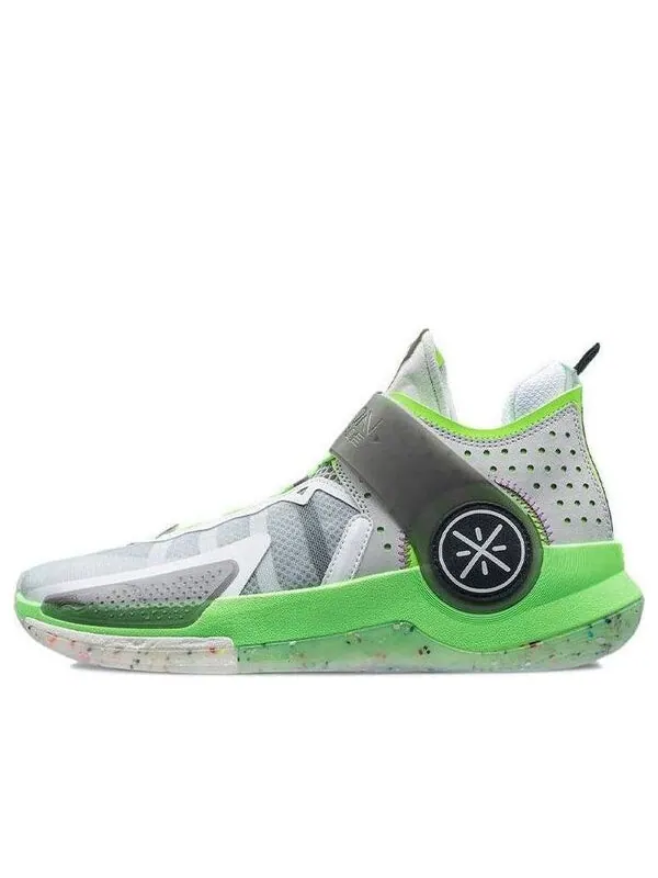 Кроссовки wade fission 7 Li-Ning — изображение 1 из 4, серый/зеленый