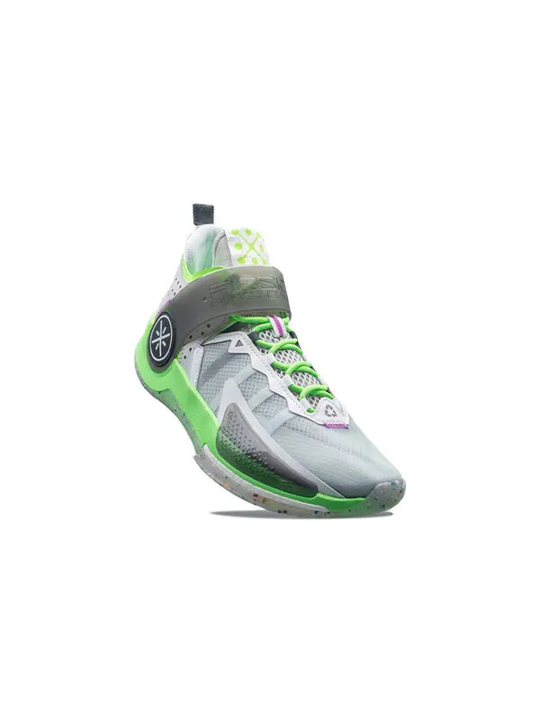 Кроссовки wade fission 7 Li-Ning — изображение 2 из 4, серый/зеленый