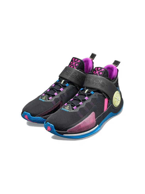 Кроссовки wade fission 7 Li-Ning — изображение 3 из 4, черный/фиолетовый/синий