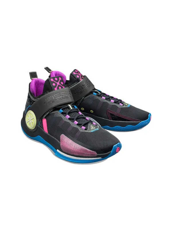 Кроссовки wade fission 7 Li-Ning — изображение 4 из 4, черный/фиолетовый/синий
