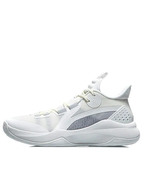 Кроссовки combat low ivory/grey white Li-Ning — изображение 1 из 4, белый/серый