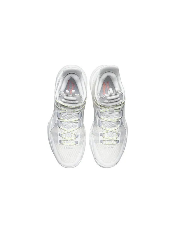 Кроссовки combat low ivory/grey white Li-Ning — изображение 4 из 4, белый/серый