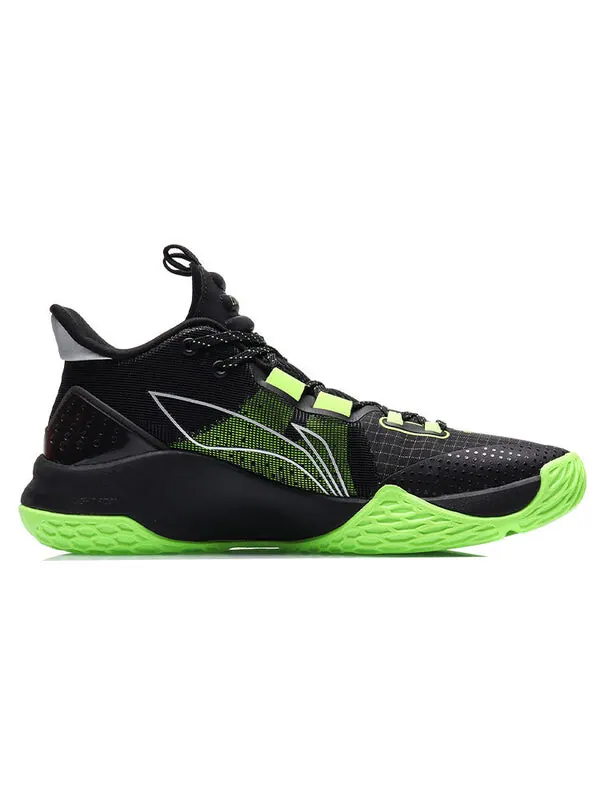 Кроссовки Combat Low Li-Ning — изображение 2 из 4, черный/зеленый