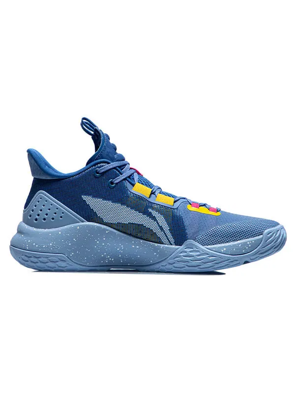 Кроссовки армейские низкие Li-Ning — изображение 2 из 4, синий/желтый
