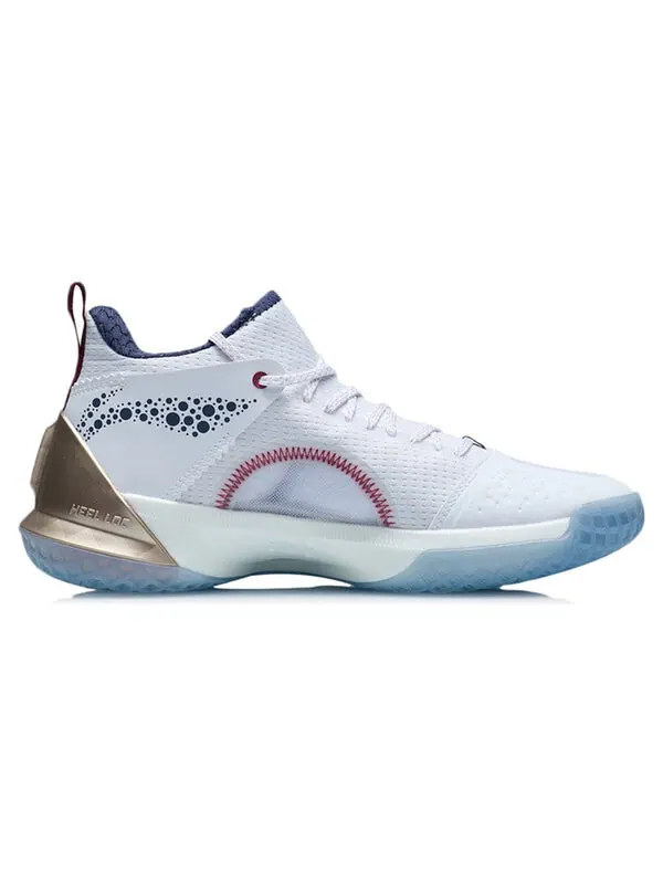 Кроссовки бродят весь день 6 v2 Li-Ning — изображение 2 из 4, белый/синий