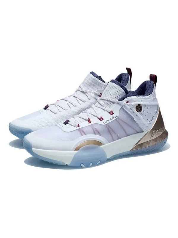 Кроссовки бродят весь день 6 v2 Li-Ning — изображение 3 из 4, белый/синий