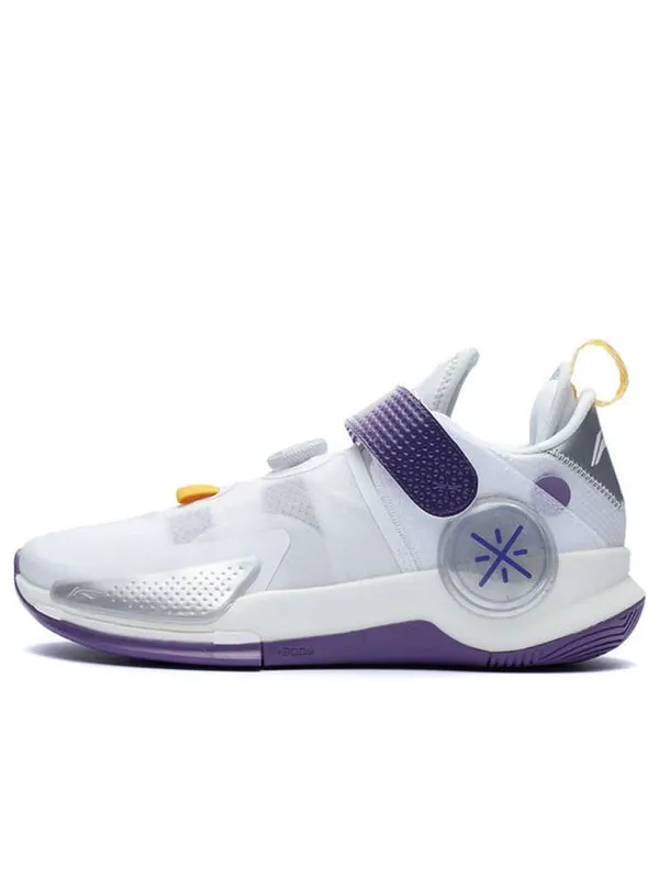 Кроссовки 7 v2 Li-Ning — изображение 1 из 4, белый/фиолетовый