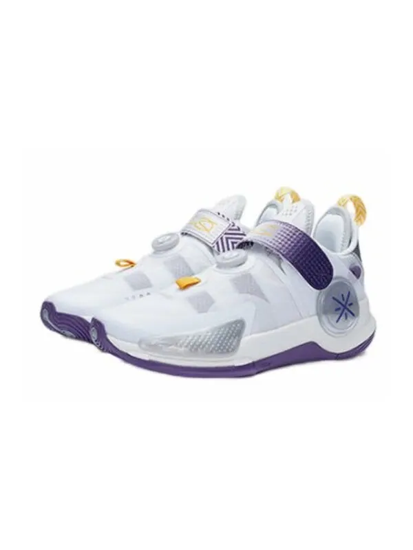 Кроссовки 7 v2 Li-Ning — изображение 3 из 4, белый/фиолетовый