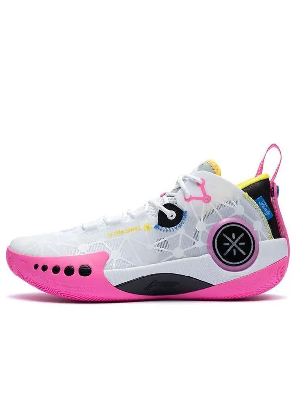 Кроссовки Wade Shadow 3 на корте Li-Ning — изображение 1 из 4, белый/розовый