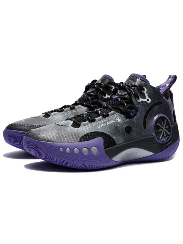 Кроссовки wade shadow 3 'black purple' Li-Ning — изображение 3 из 4, фиолетовый