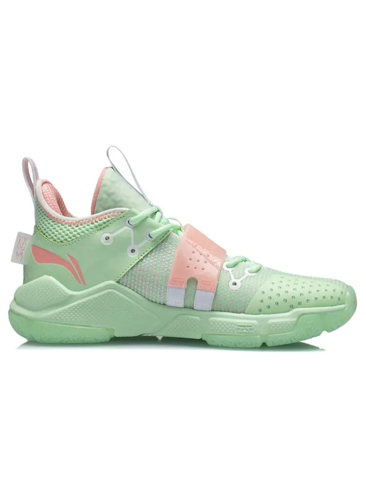 Кроссовки Li-Ning Wade Block Pink/Green ABPR065-2 — изображение 2 из 6, цементный