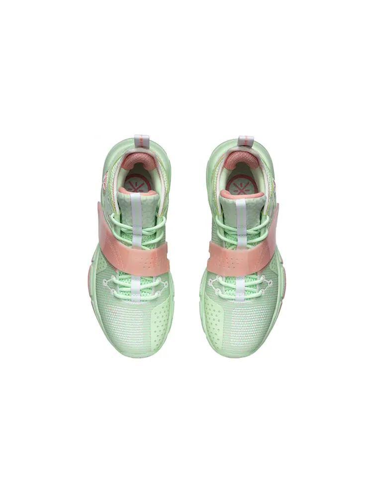 Кроссовки Li-Ning Wade Block Pink/Green ABPR065-2 — изображение 4 из 6, цементный